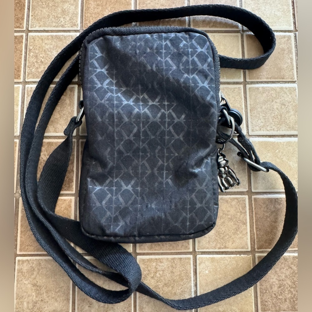 Kipling Black Bag With Geometric Pattern - image 2